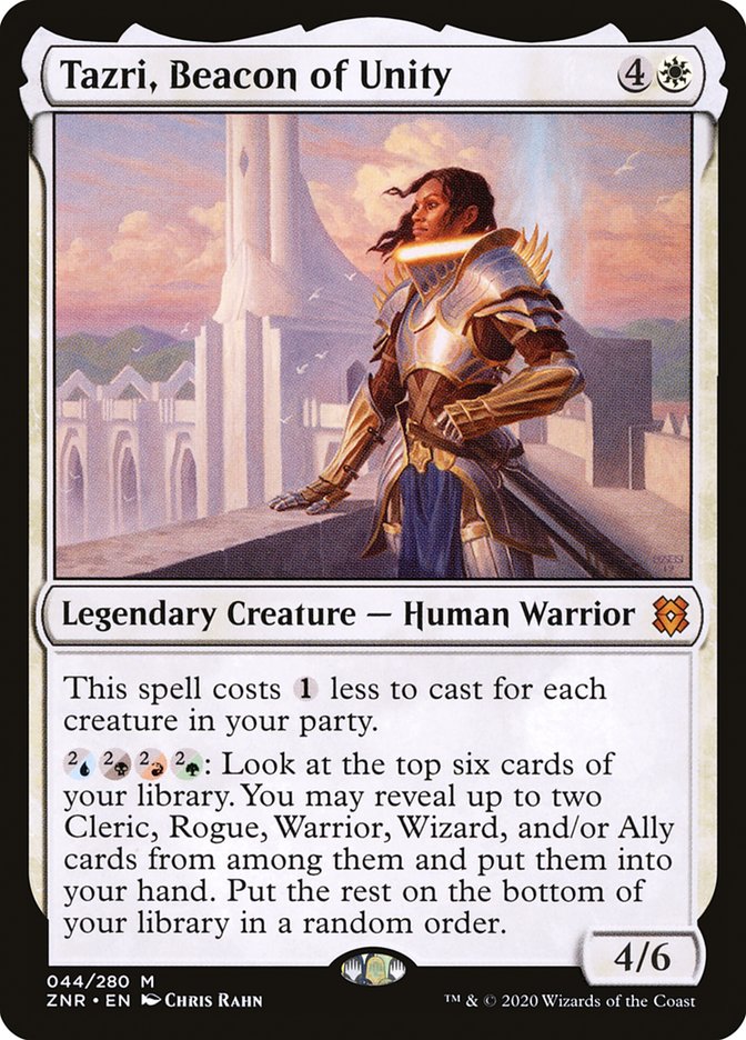 Tazri, Beacon of Unity - ZNR-044-NF-LDG