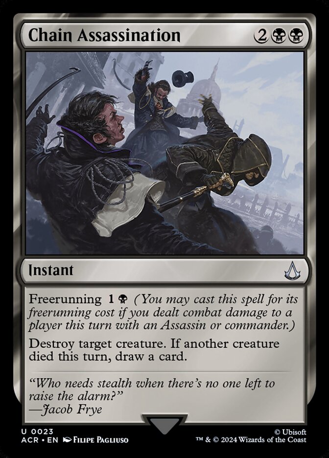 Chain Assassination - carta Magic The Gathering