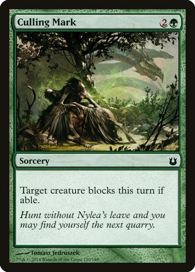 Culling Mark - carta Magic The Gathering