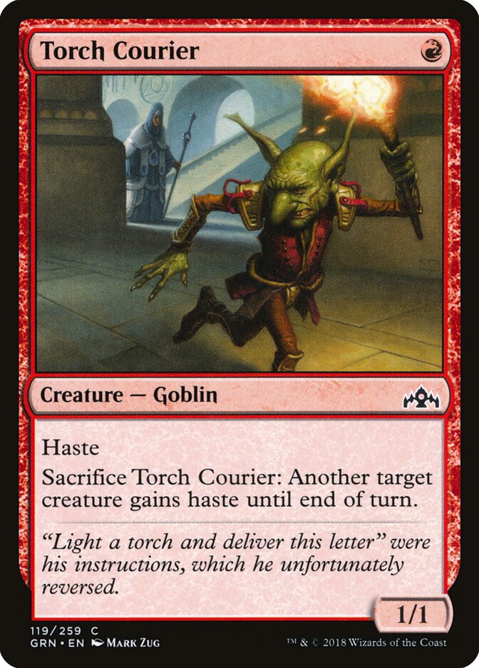 Torch Courier - carta Magic The Gathering