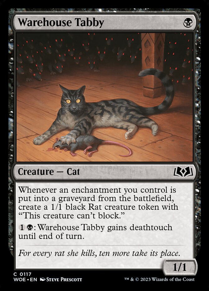 Warehouse Tabby - carta Magic The Gathering