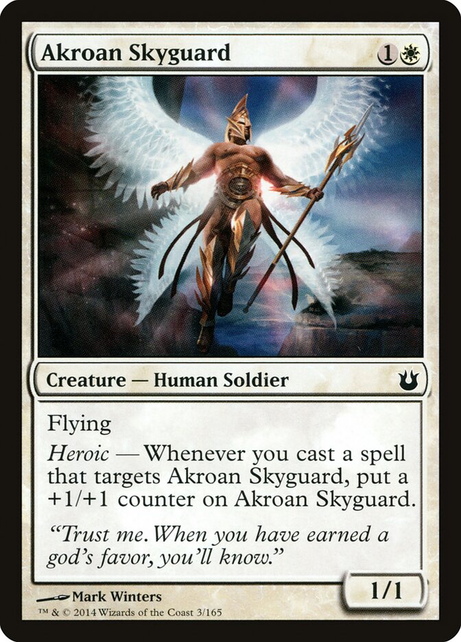 Akroan Skyguard - carta Magic The Gathering