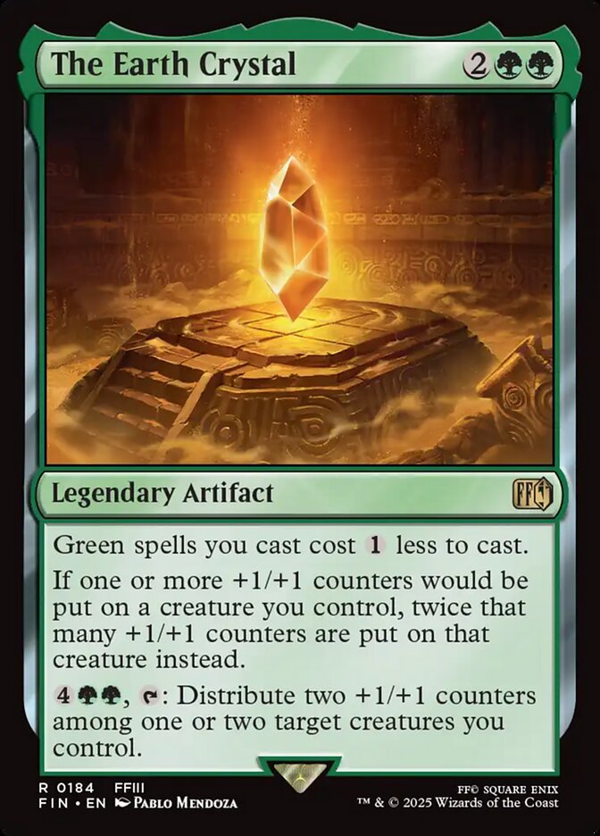 The Earth Crystal - carta Magic The Gathering