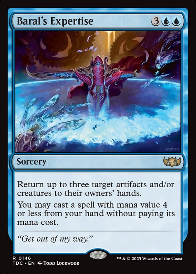 Baral's Expertise - carta Magic The Gathering
