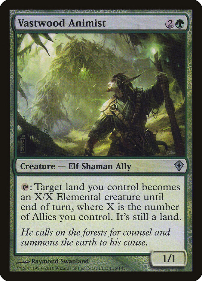 Vastwood Animist - carta Magic The Gathering