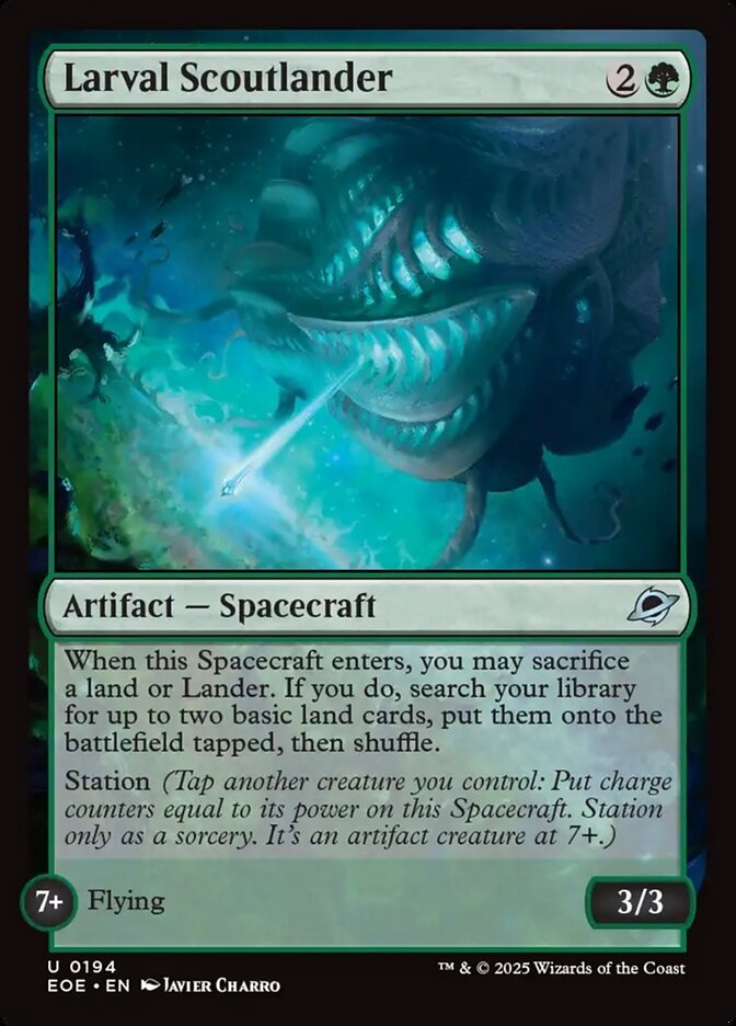 Larval Scoutlander - carta Magic The Gathering