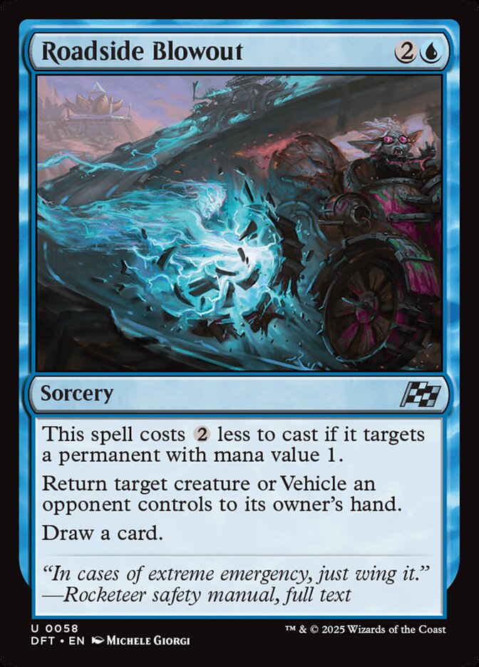 Roadside Blowout - carta Magic The Gathering
