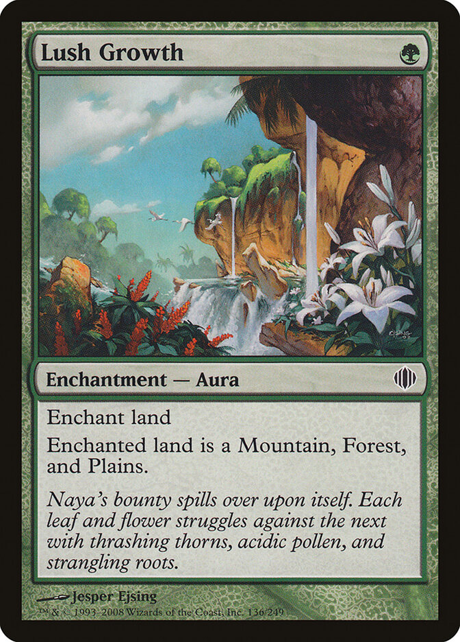 Lush Growth - carta Magic The Gathering