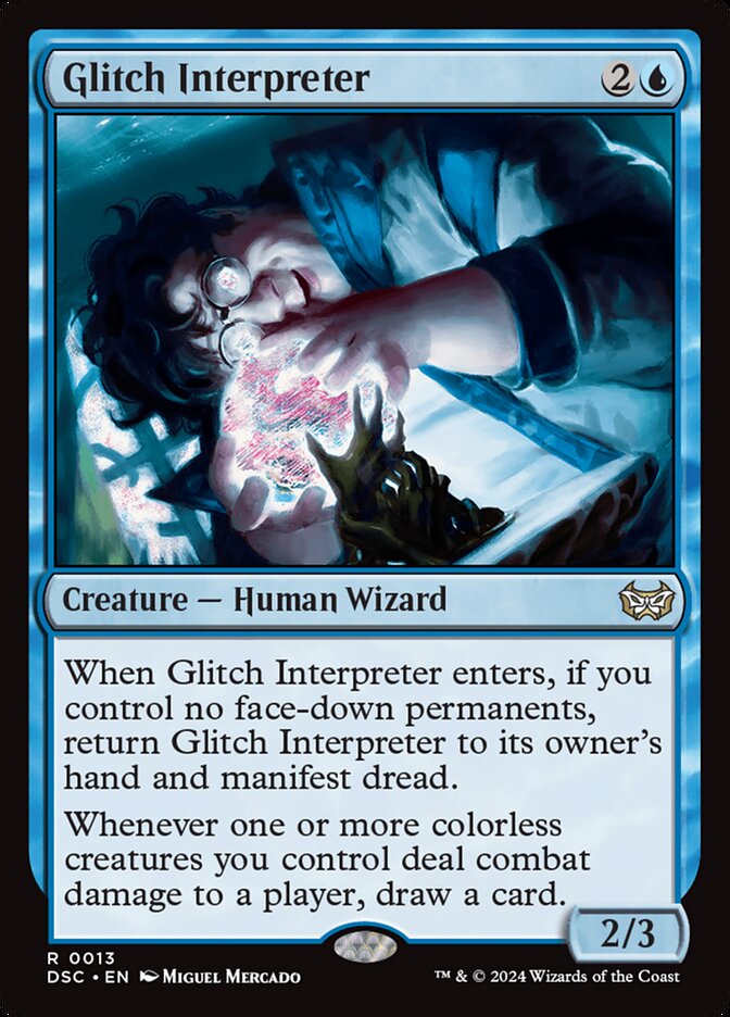 Glitch Interpreter - carta Magic The Gathering
