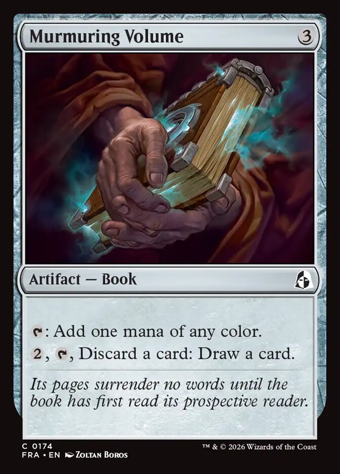 Murmuring Volume - carta Magic The Gathering