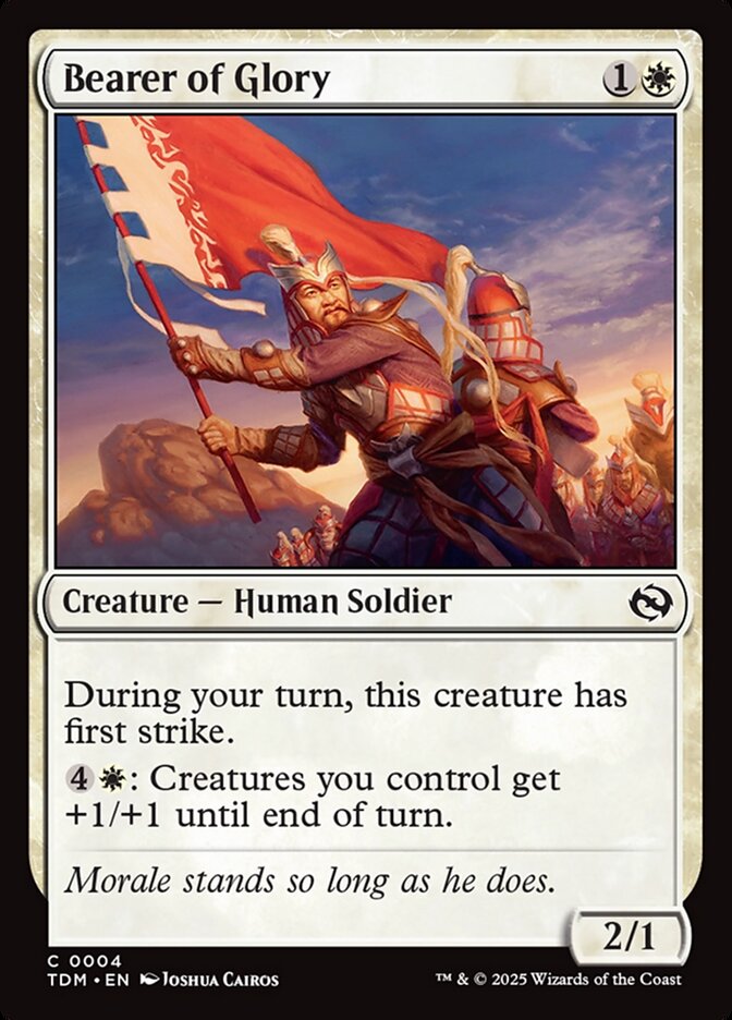 Bearer of Glory - carta Magic The Gathering