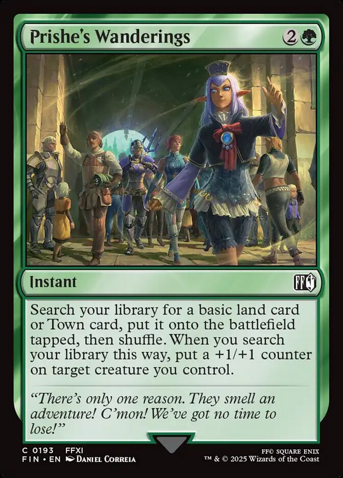 Prishe's Wanderings - carta Magic The Gathering