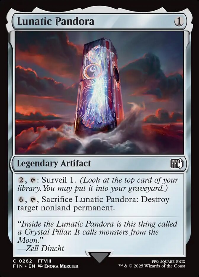 Lunatic Pandora - carta Magic The Gathering