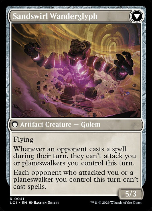 Sandswirl Wanderglyph - carta Magic The Gathering