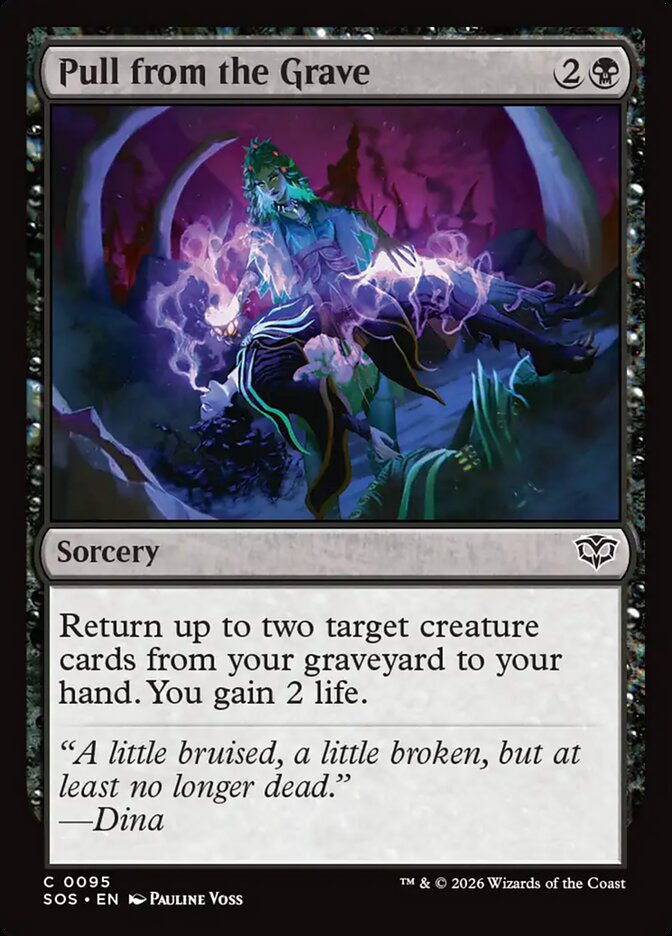 Pull from the Grave - carta Magic The Gathering