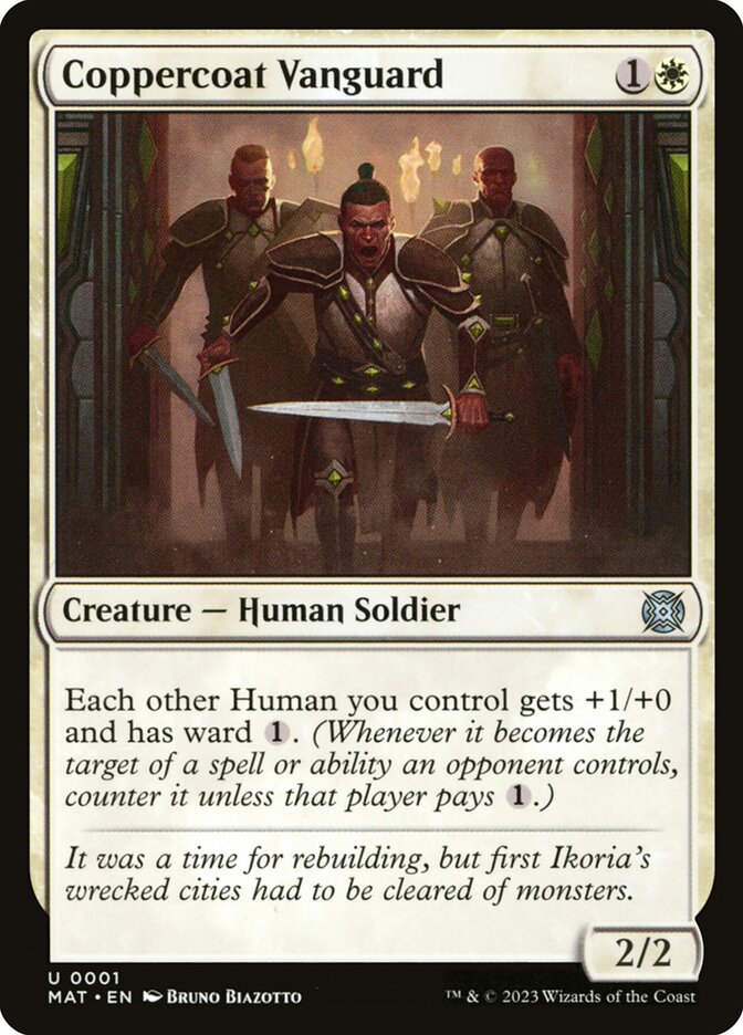 Coppercoat Vanguard - carta Magic The Gathering