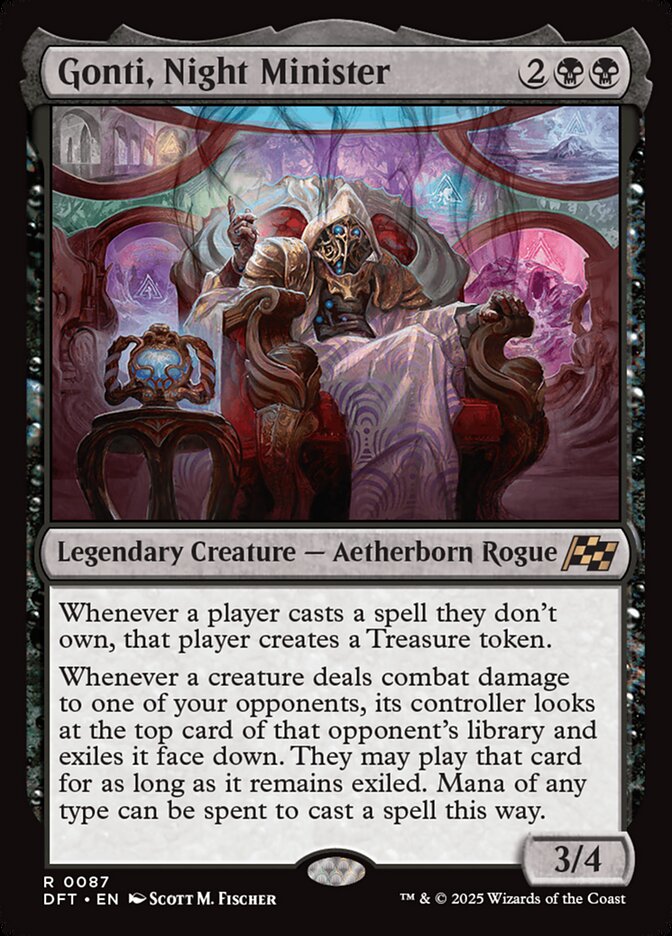Gonti, Night Minister - carta Magic The Gathering