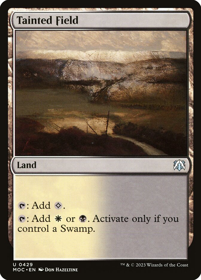 Tainted Field - carta Magic The Gathering
