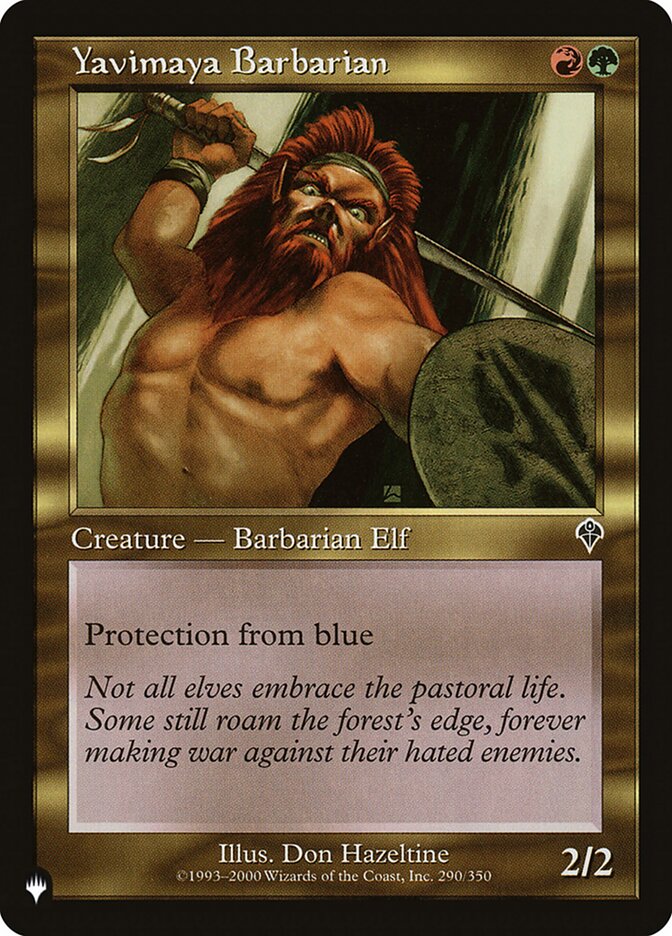 Yavimaya Barbarian - carta Magic The Gathering