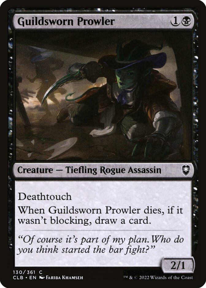 Guildsworn Prowler - CLB-130-NF-STD