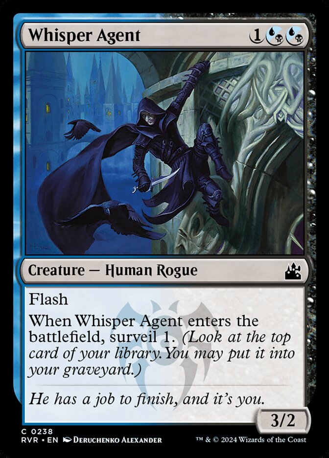Whisper Agent - carta Magic The Gathering