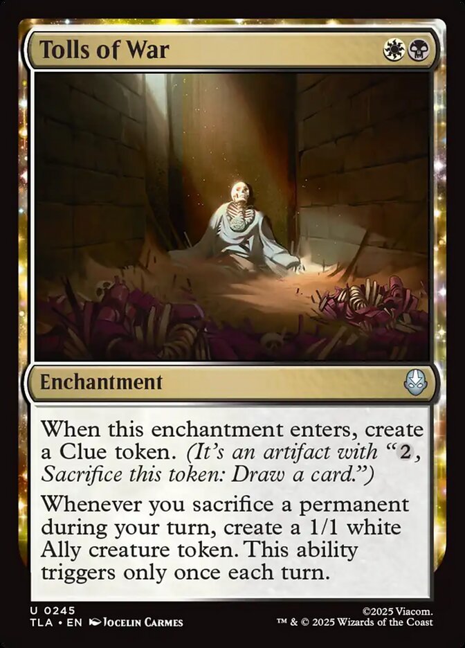 Tolls of War - carta Magic The Gathering