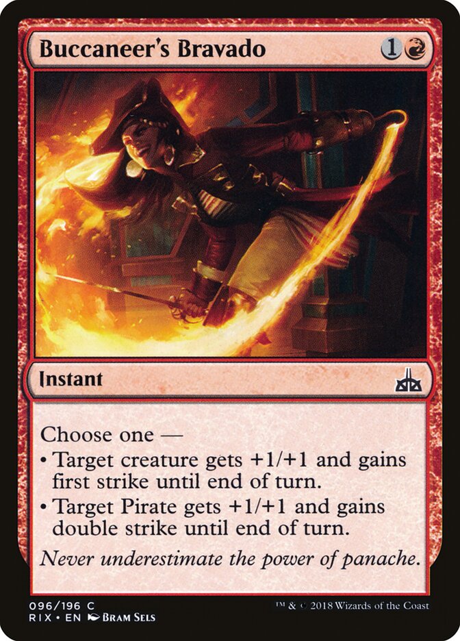 Buccaneer's Bravado - carta Magic The Gathering