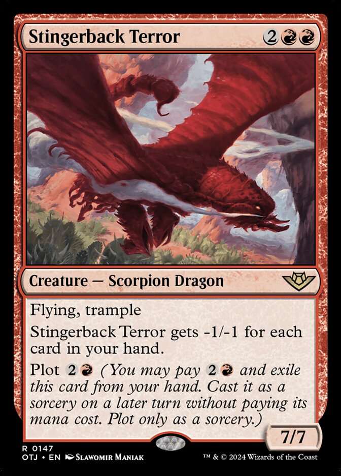 Stingerback Terror - OTJ-147-NF-STD