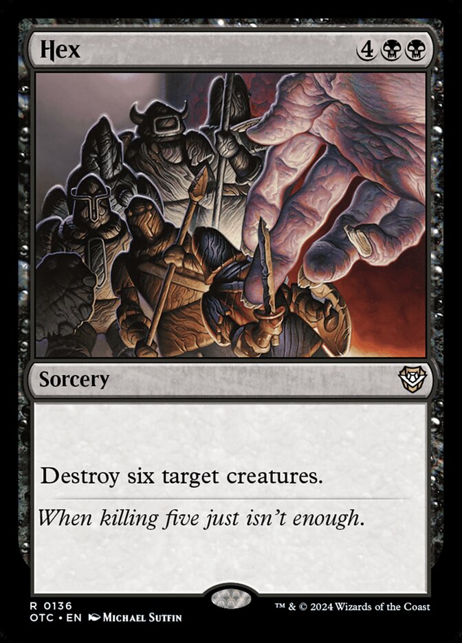 Hex - carta Magic The Gathering