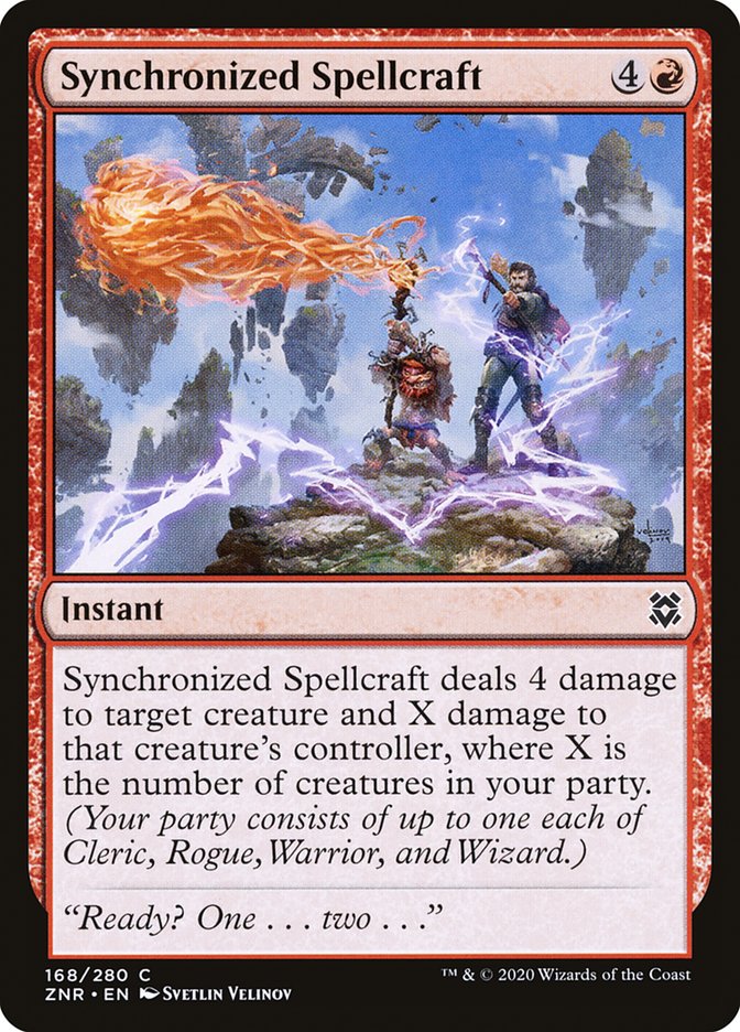 Synchronized Spellcraft - ZNR-168-NF-STD