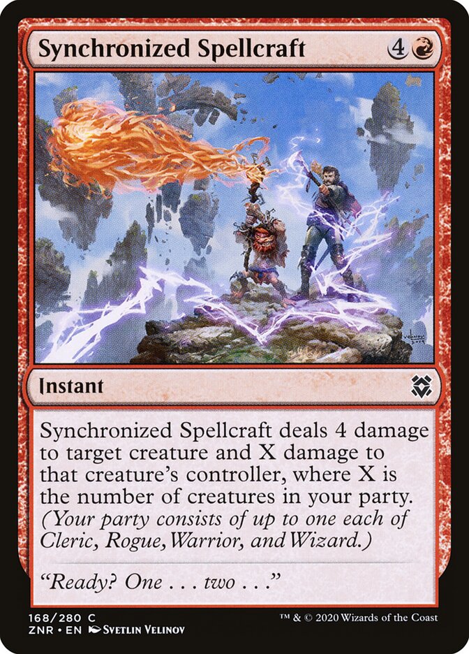 Synchronized Spellcraft - carta Magic The Gathering