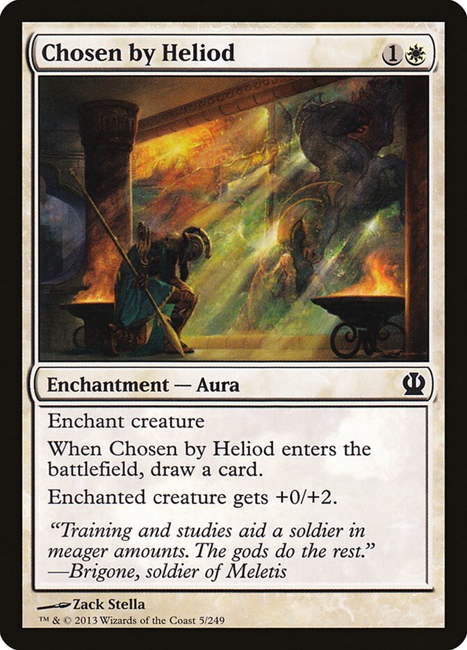 Chosen by Heliod - carta Magic The Gathering