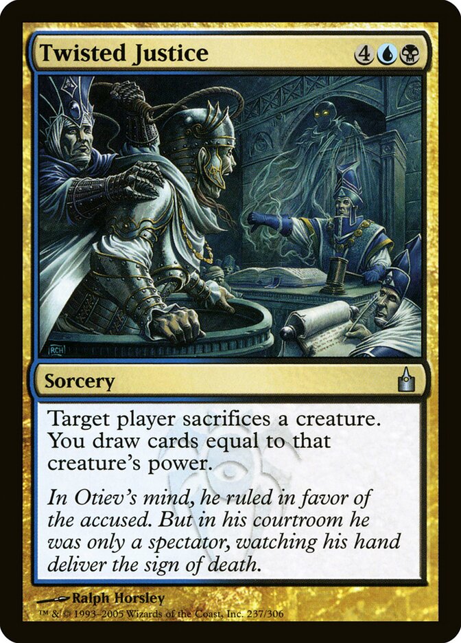Twisted Justice - carta Magic The Gathering