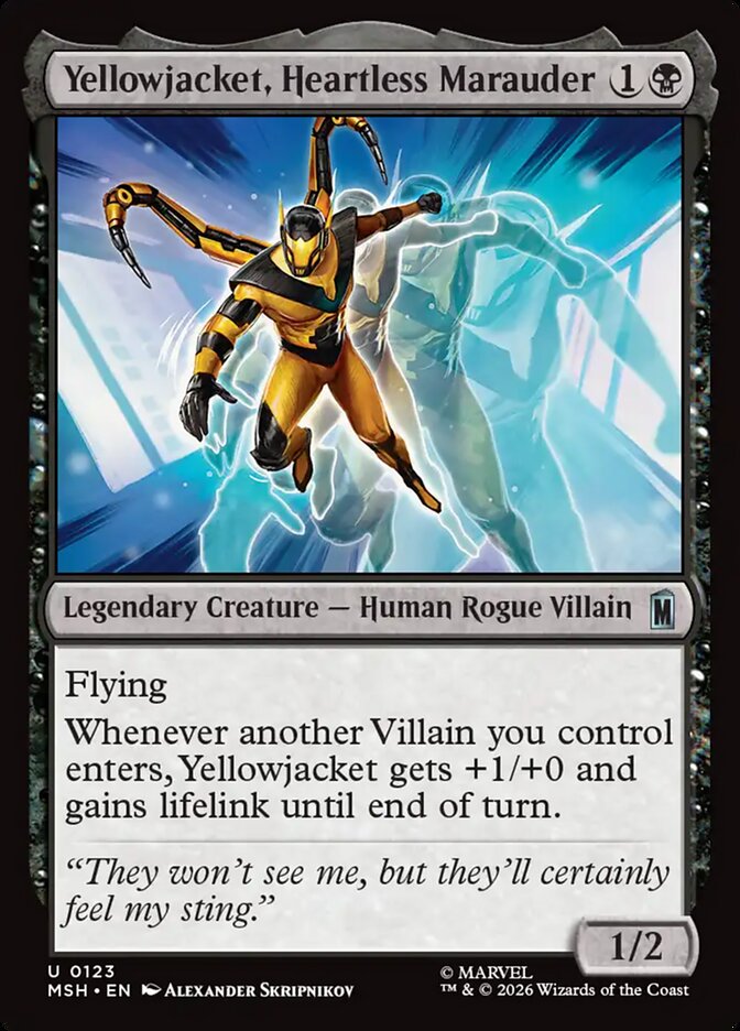 Yellowjacket, Heartless Marauder - carta Magic The Gathering
