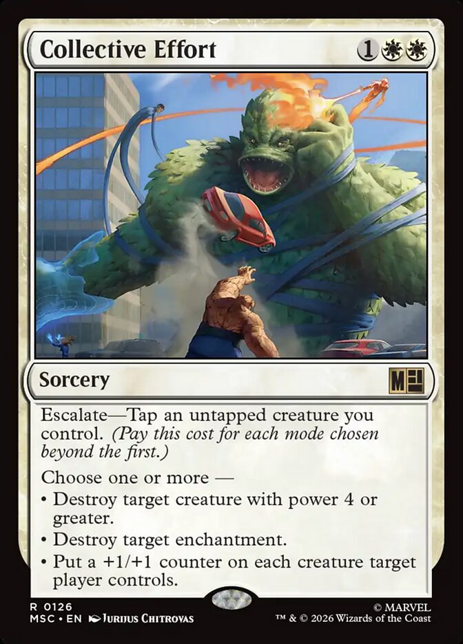 Collective Effort - carta Magic The Gathering