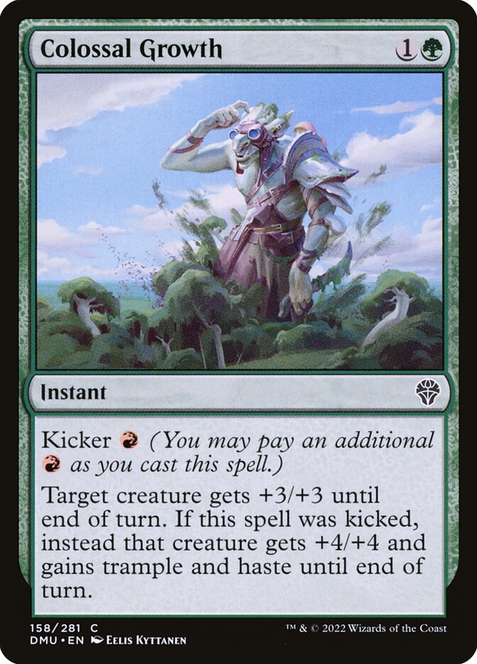 Colossal Growth - carta Magic The Gathering