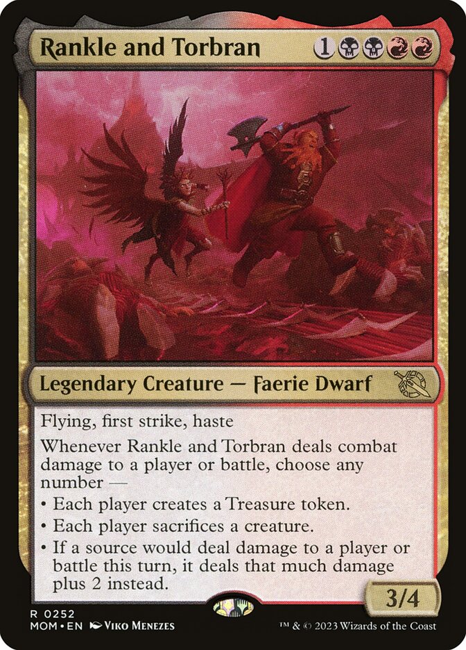Rankle and Torbran - carta Magic The Gathering
