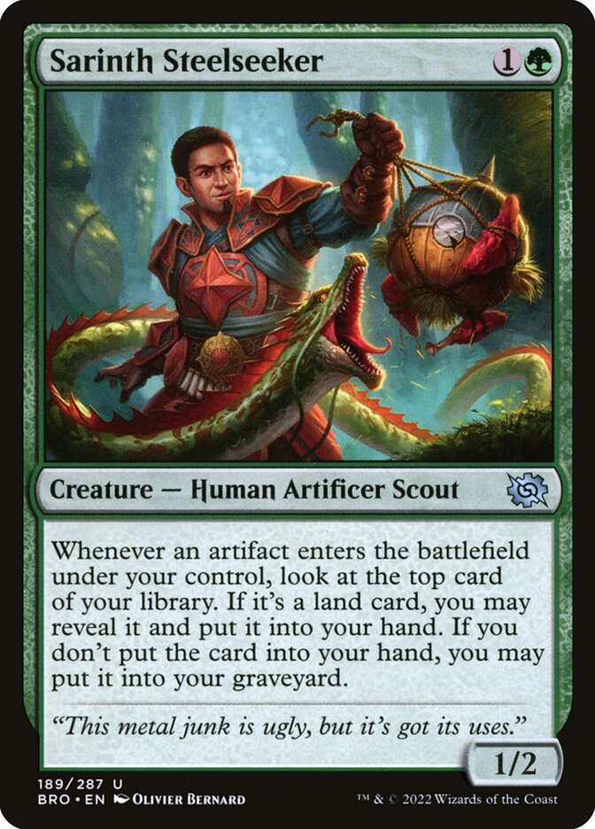 Sarinth Steelseeker - carta Magic The Gathering