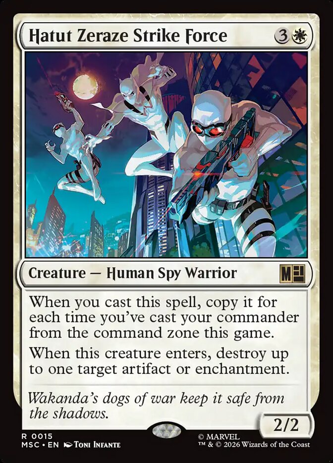 Hatut Zeraze Strike Force - carta Magic The Gathering
