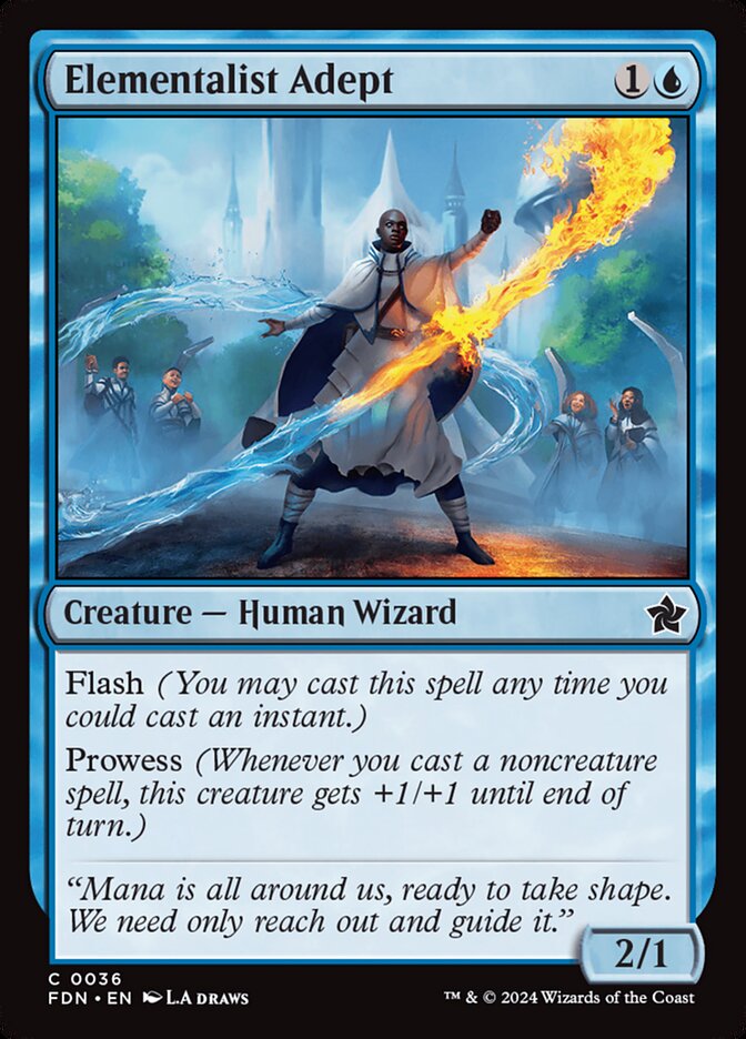 Elementalist Adept - carta Magic The Gathering