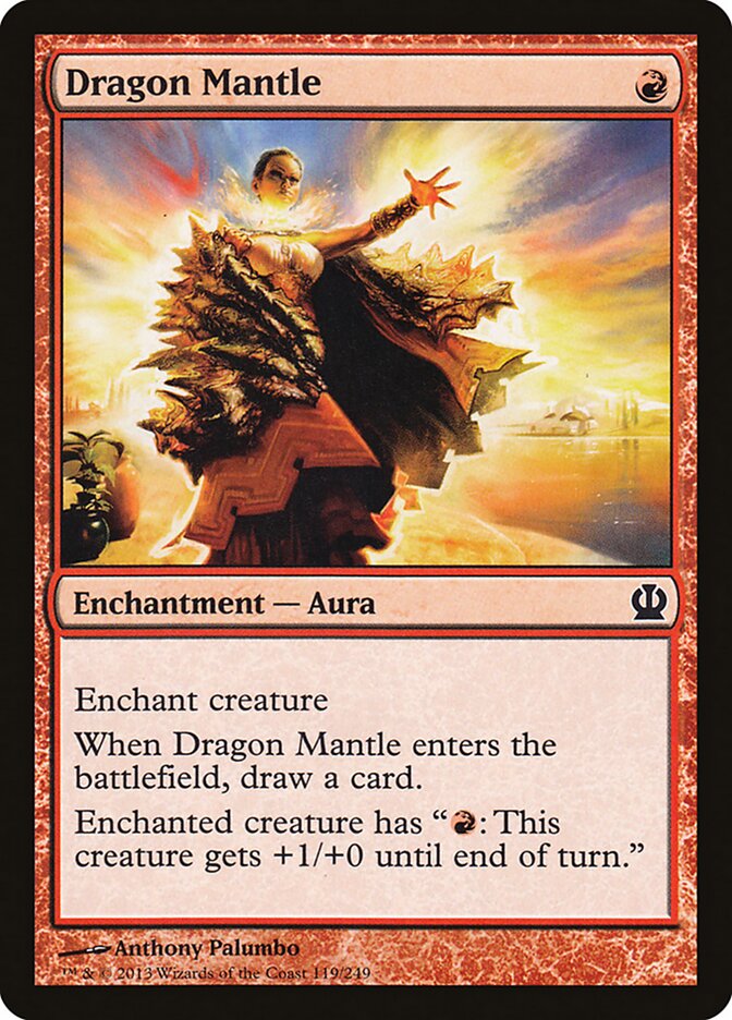 Dragon Mantle - carta Magic The Gathering