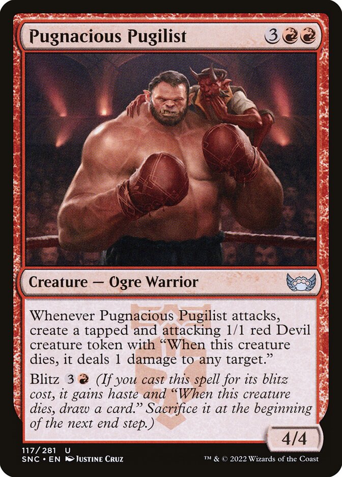 Pugnacious Pugilist - carta Magic The Gathering