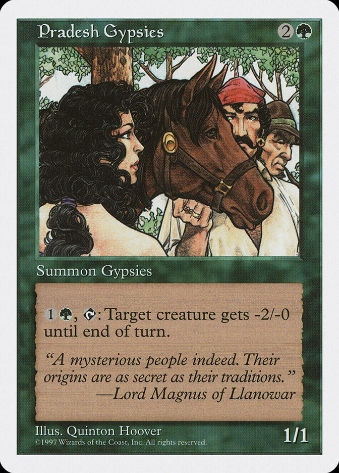 Pradesh Gypsies - carta Magic The Gathering