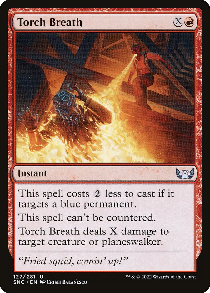Torch Breath - carta Magic The Gathering