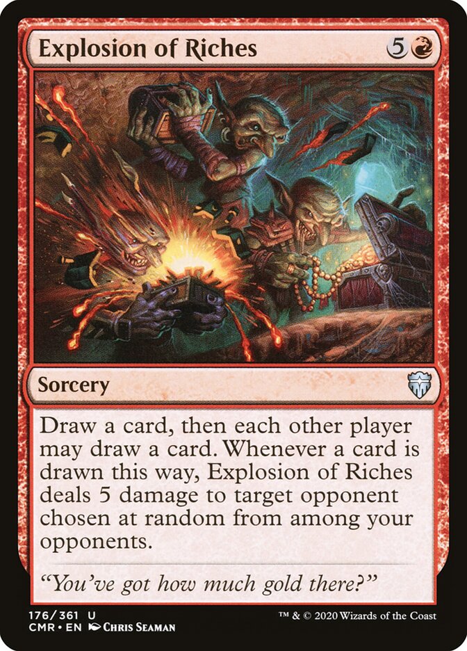 Explosion of Riches - carta Magic The Gathering