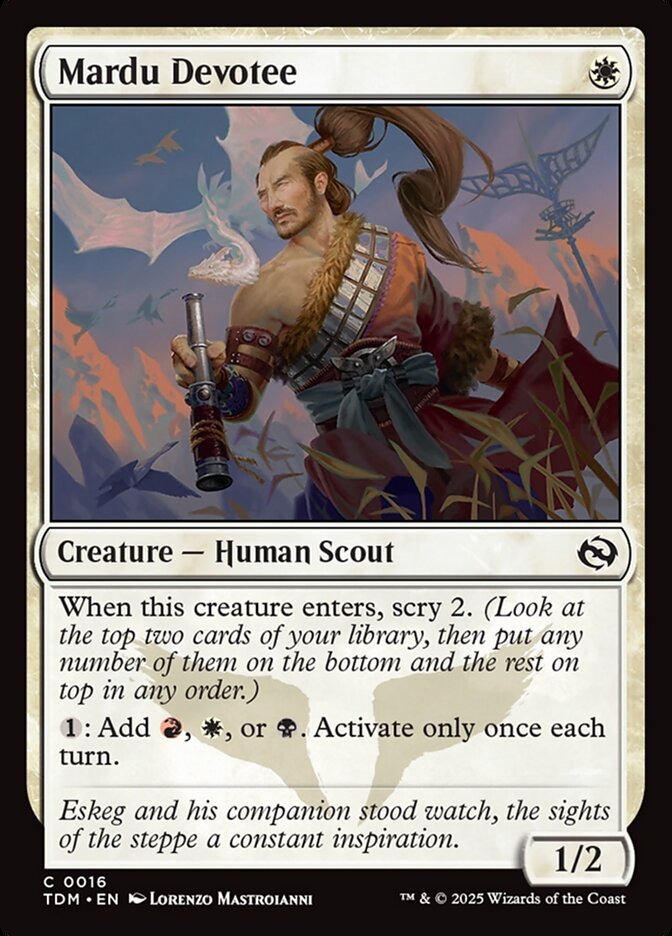 Mardu Devotee - carta Magic The Gathering