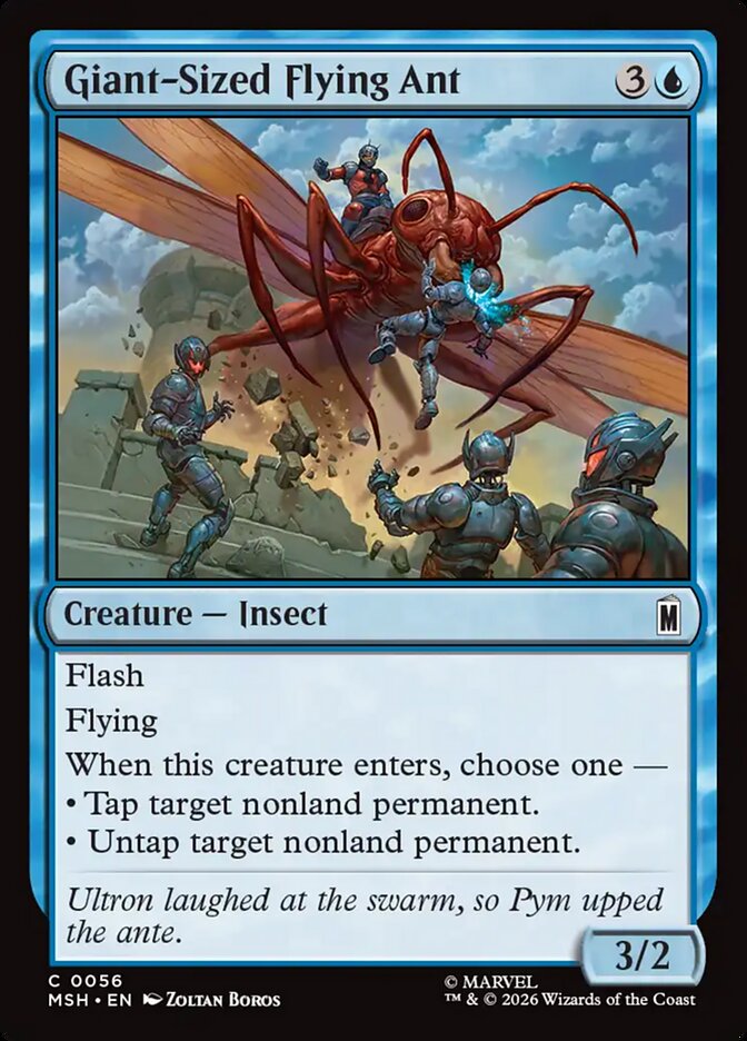 Giant-Sized Flying Ant - carta Magic The Gathering