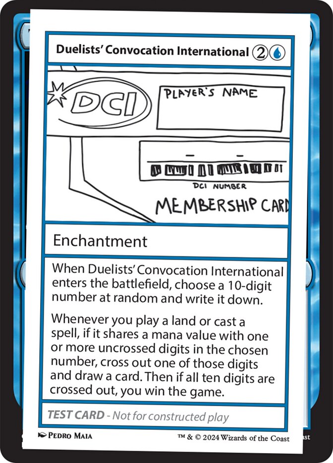 Duelists' Convocation International - carta Magic The Gathering