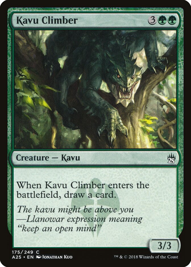 Kavu Climber - carta Magic The Gathering