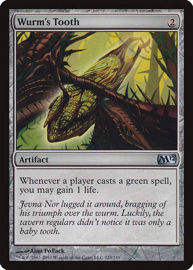 Wurm's Tooth - carta Magic The Gathering